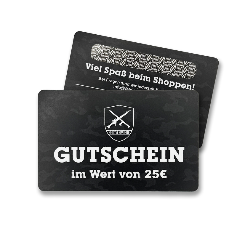 Gutscheinkarte - Wert 25€