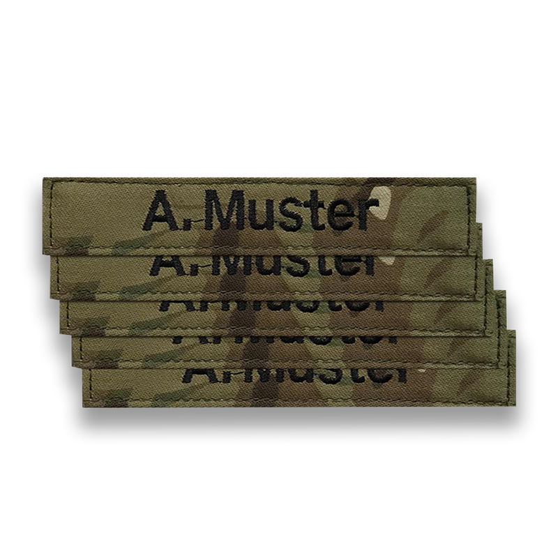 Namensband 5er Set Multicam