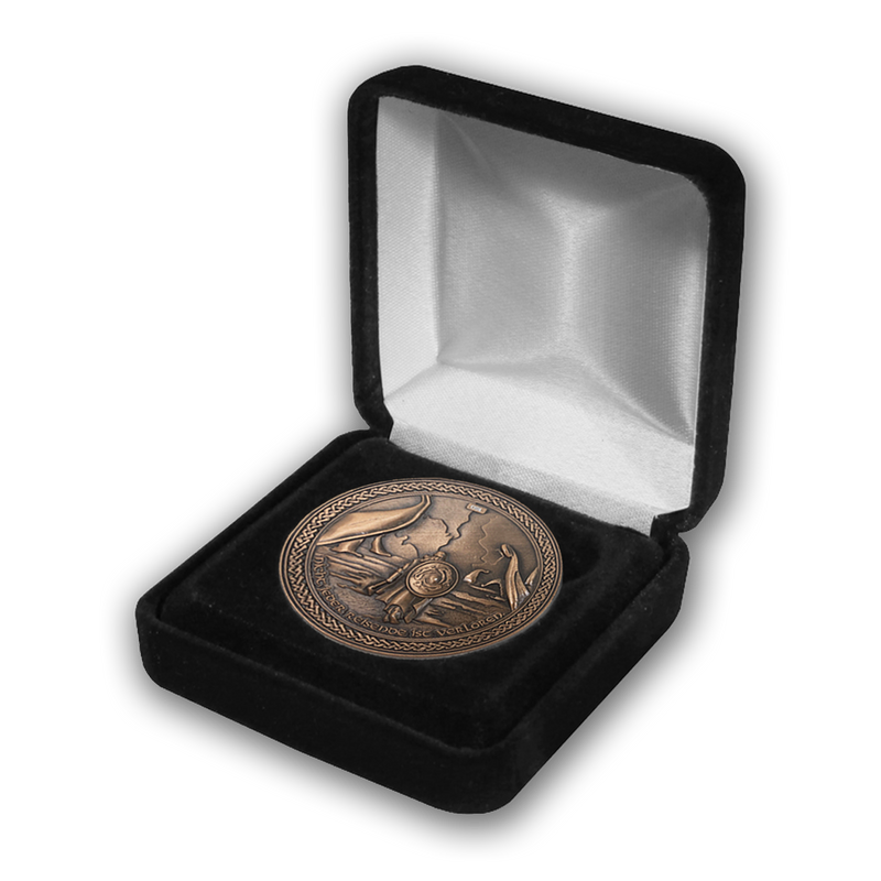 "Feldschmiede Coin" Samtbox