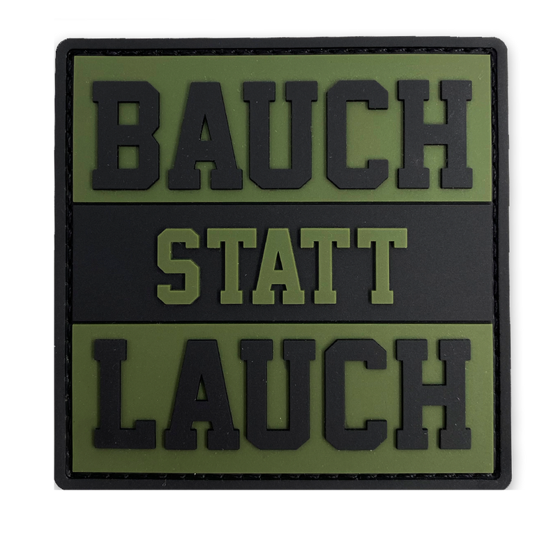 "Bauch statt Lauch" Patch