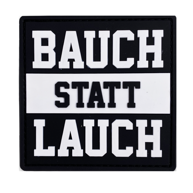 "Bauch statt Lauch" Patch
