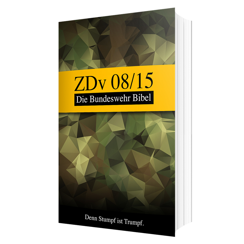 "ZDv 08/15 | Die Bundeswehr Bibel" Buch