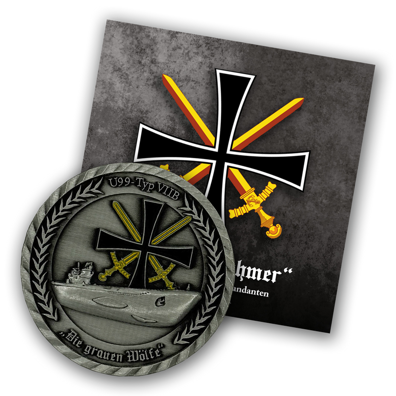 "U99 - Otto Kretschmer" Coin (limitiert)