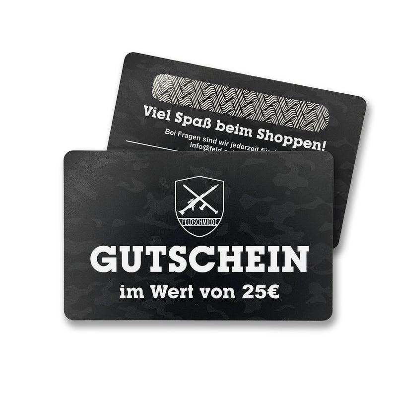 Gutscheinkarte - Wert 25€