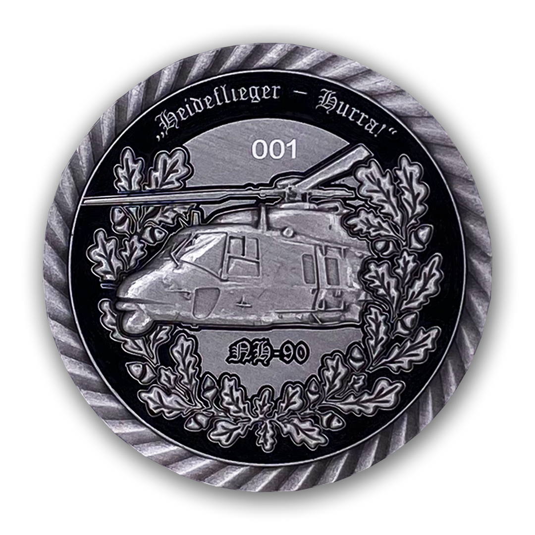 "TrspHubschrRgt 10" – Charity Coin-Set