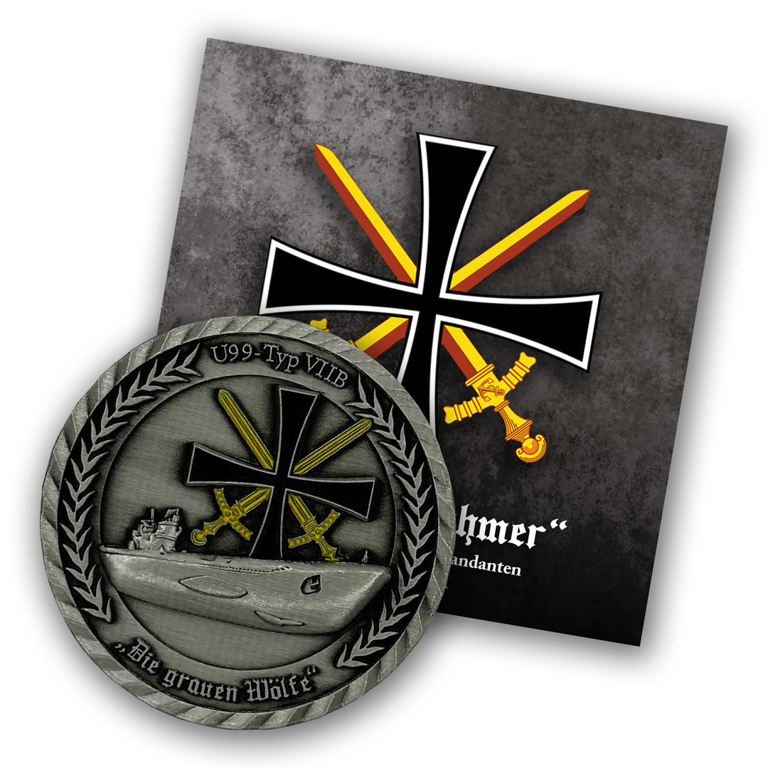 "U99 - Otto Kretschmer" Coin (limitiert)