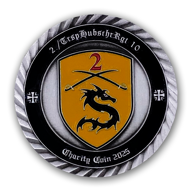 "TrspHubschrRgt 10" – Charity Coin-Set
