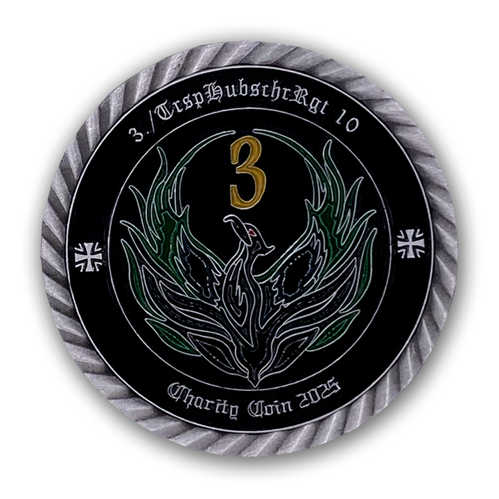"TrspHubschrRgt 10" – Charity Coin-Set