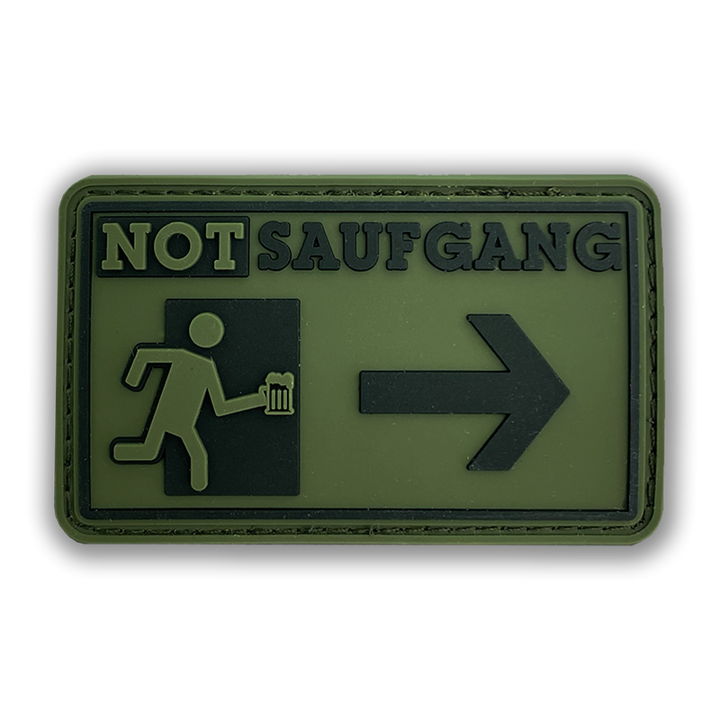 "Notsaufgang" Patch