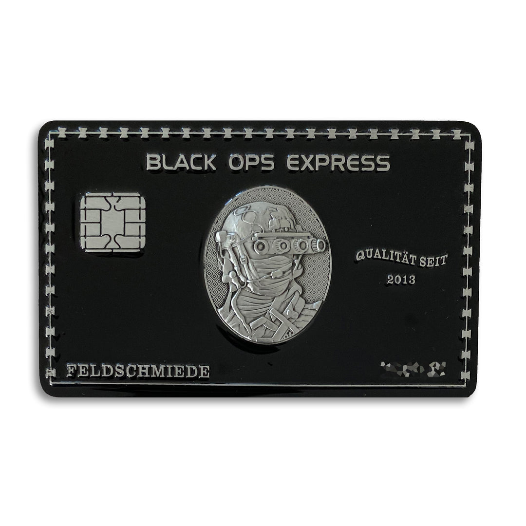 "Black Ops Express" Rabatt-Kundenkarte
