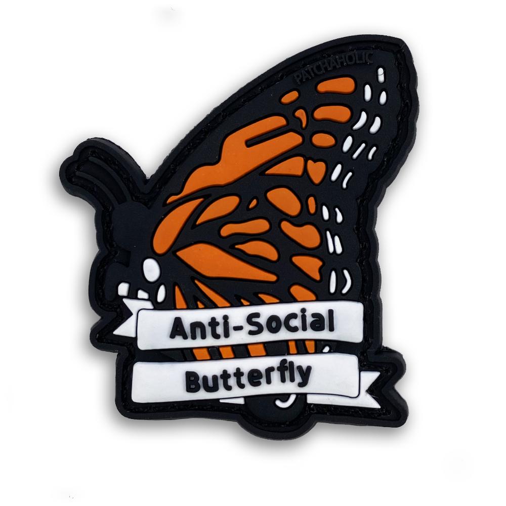 Anti-Social Butterfly Patch