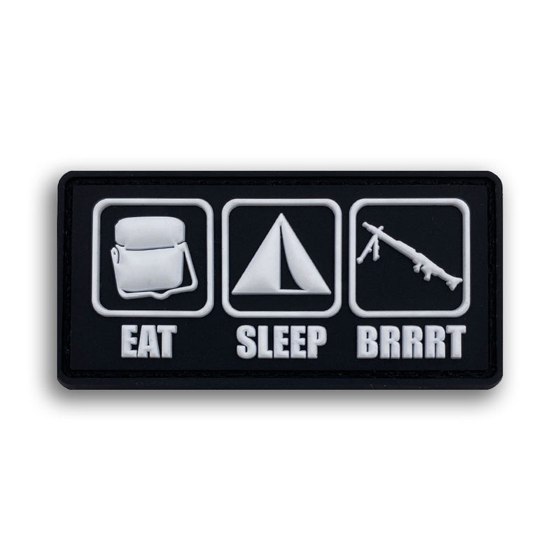 "Eat Sleep Brrrt" Patch