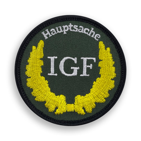 "Hauptsache IGF" Patch
