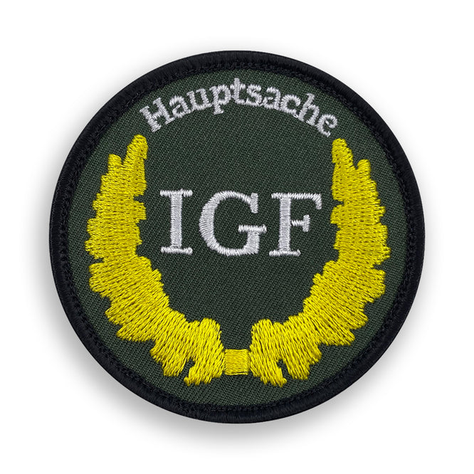 "Hauptsache IGF" Patch