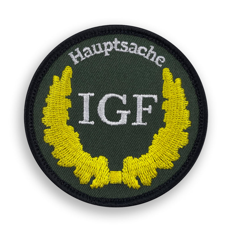 "Hauptsache IGF" Patch