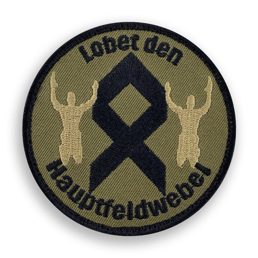 "Lobet den Hauptfeldwebel" Patch