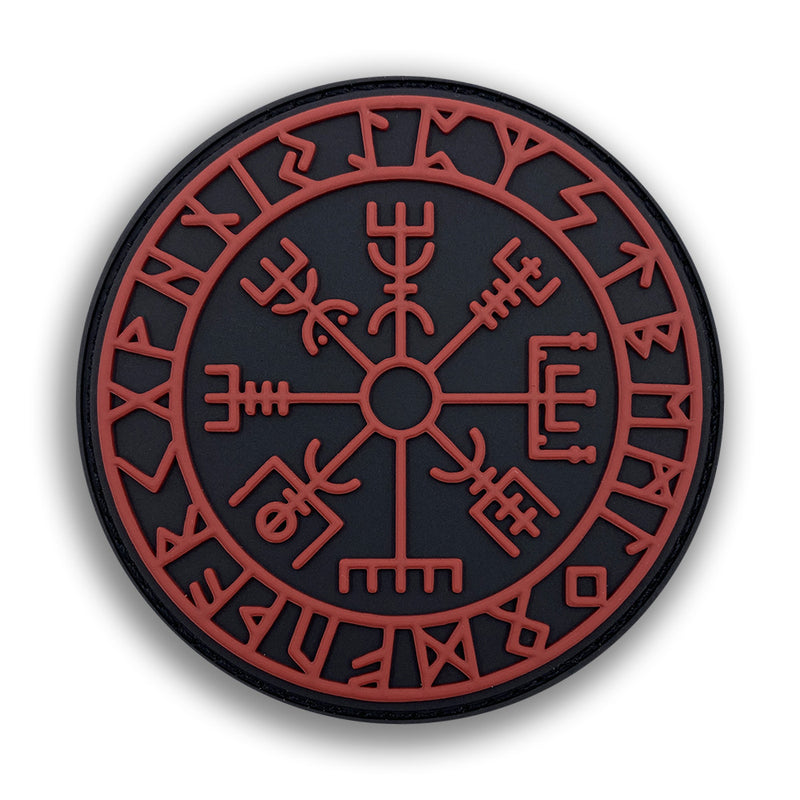 "Nordischer Kompass Vegvisir" Patch