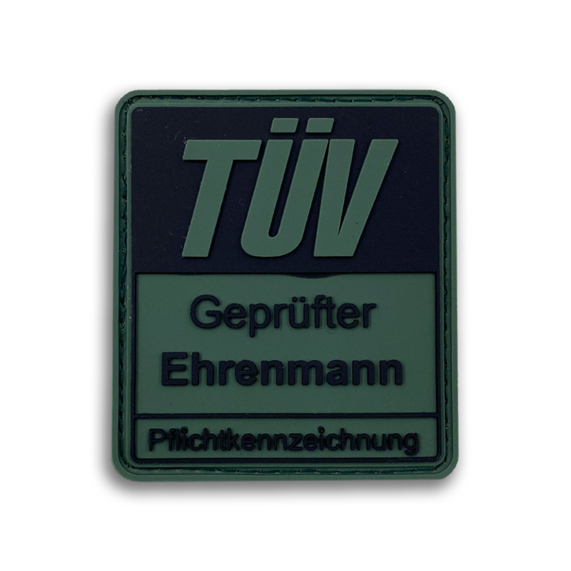 "Geprüfter Ehrenmann" Patch