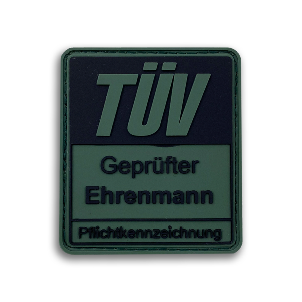 Geprüfter Ehrenmann Patch