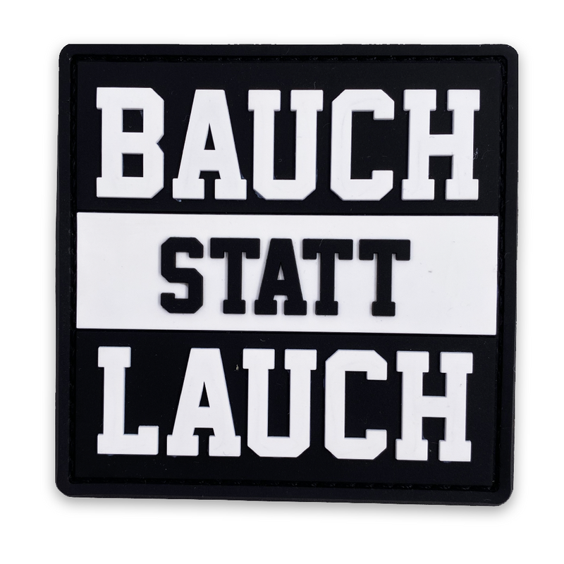 "Bauch statt Lauch" Patch