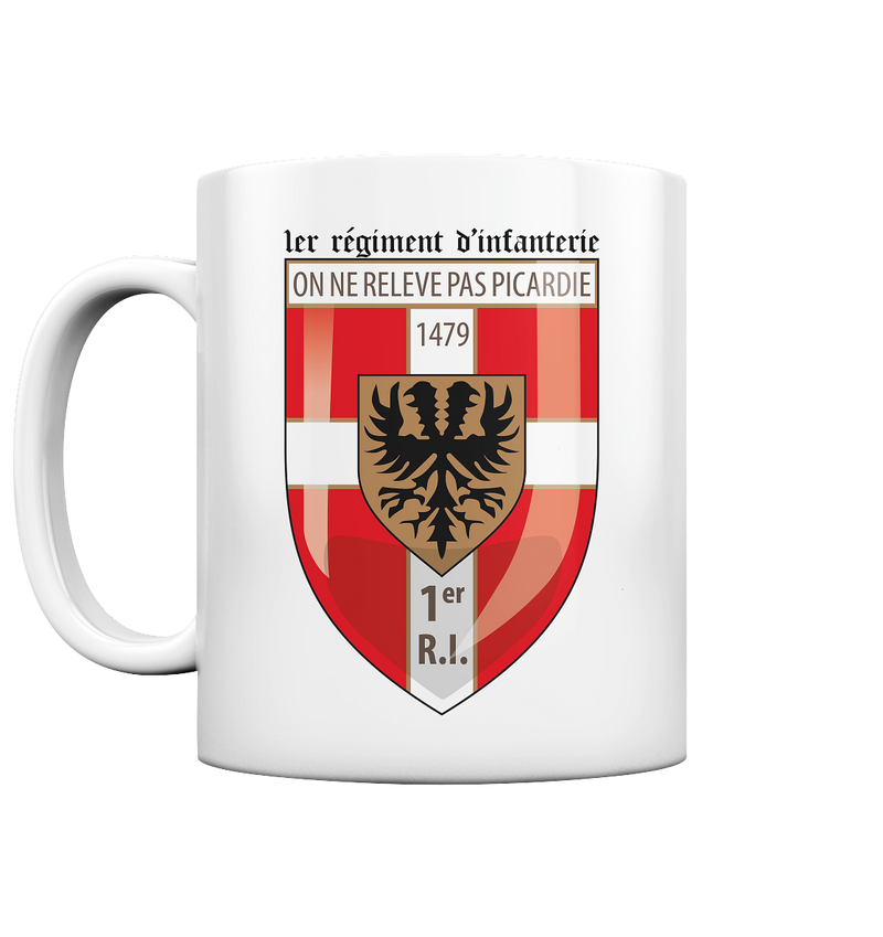 "1er Régiment d’Infanterie" - Tasse glossy