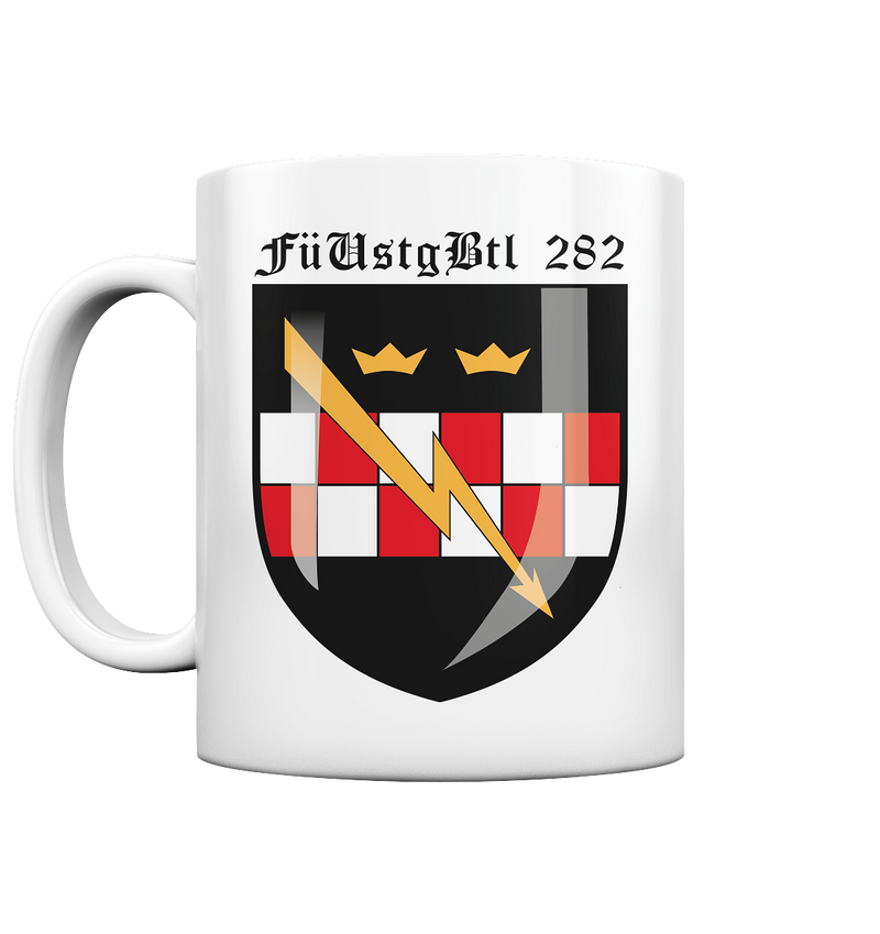 "Führungsunterstützungsbataillon 282" - Tasse glossy