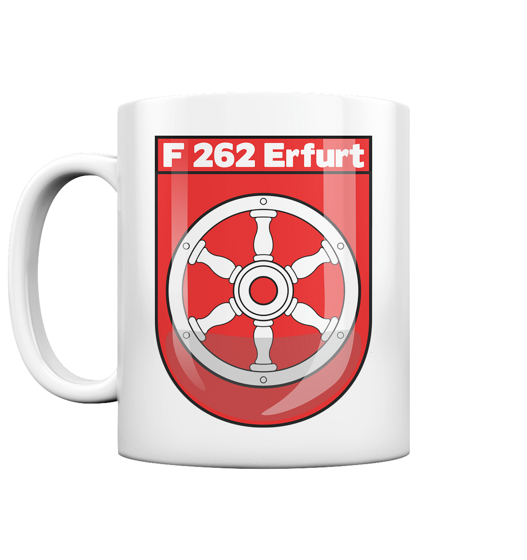 "F262 Erfurt" - Tasse glossy