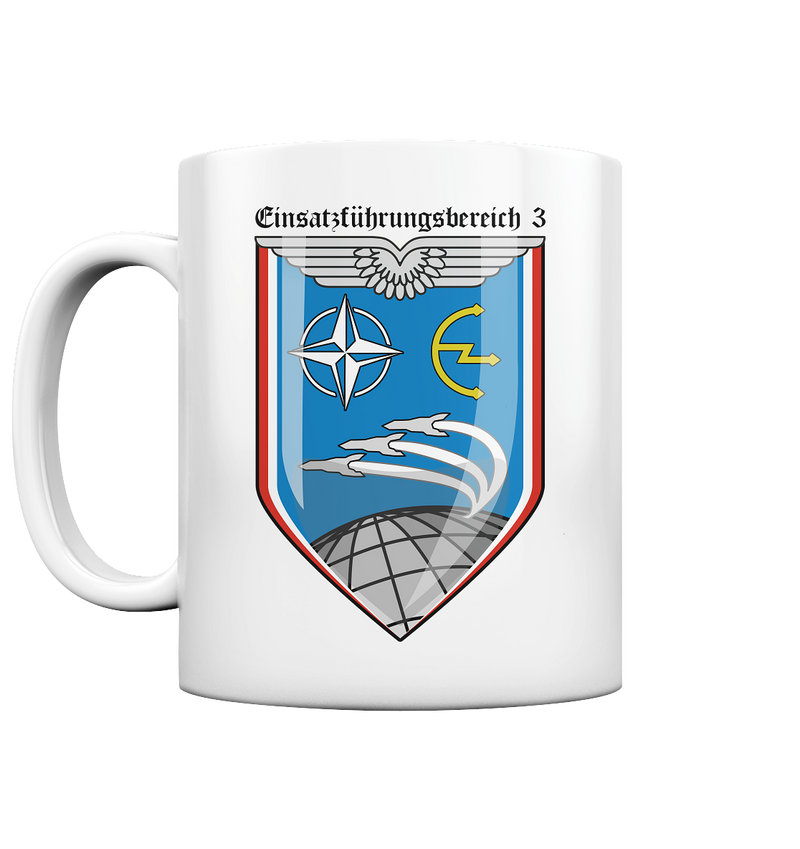 "EinsFüBer 3" - Tasse glossy