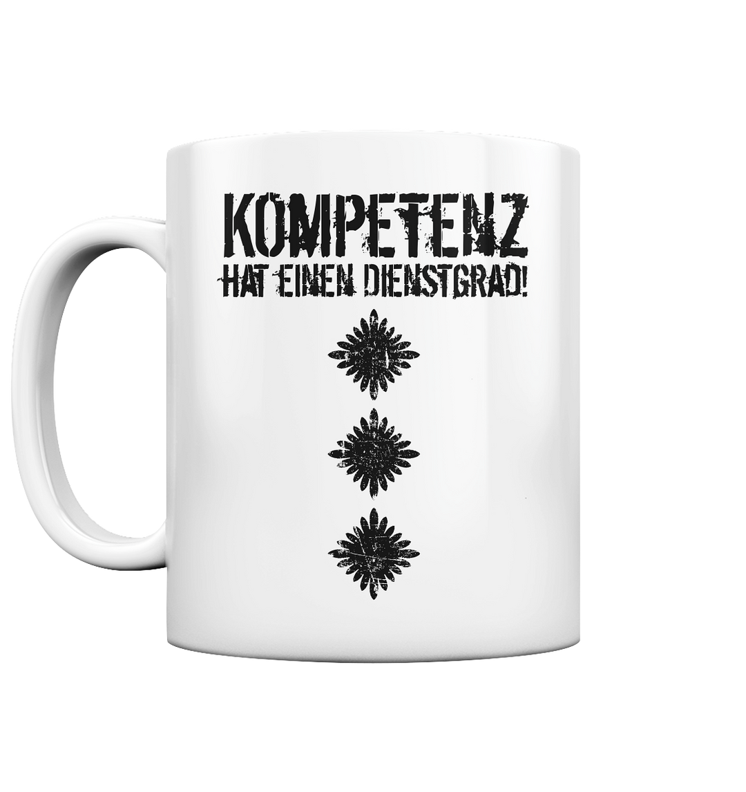 "Hauptmann" - Tasse glossy