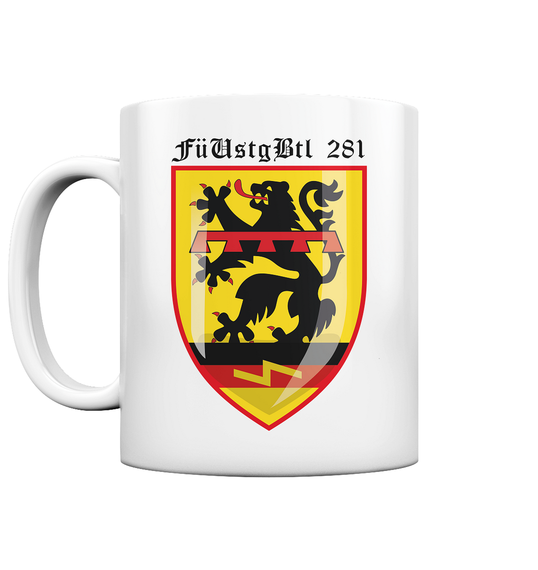 "Führungsunterstützungsbataillon 281" - Tasse glossy