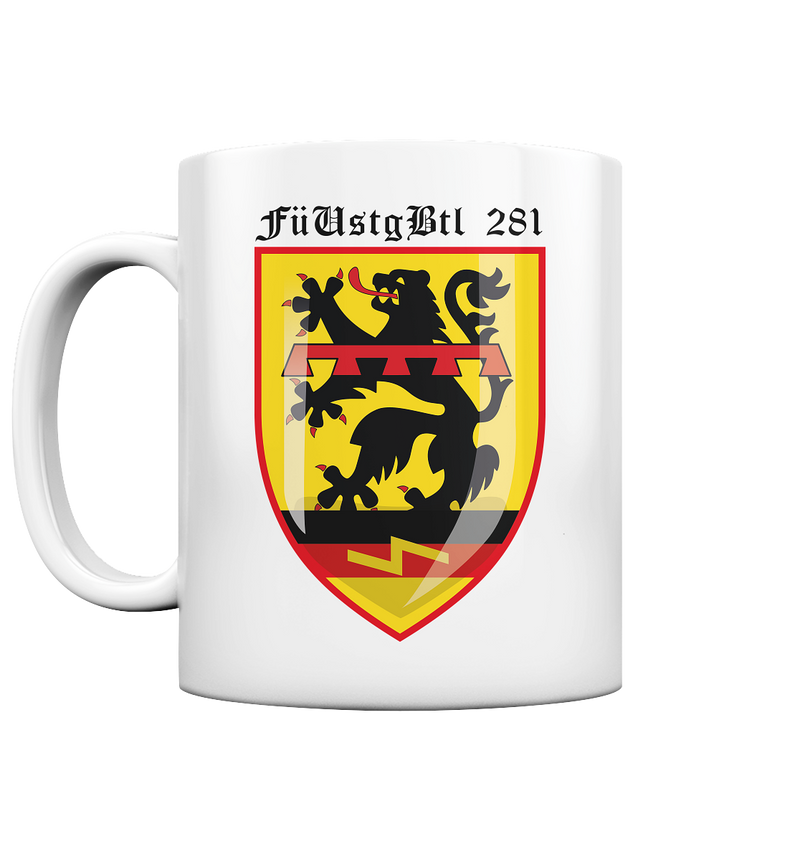 "Führungsunterstützungsbataillon 281" - Tasse glossy