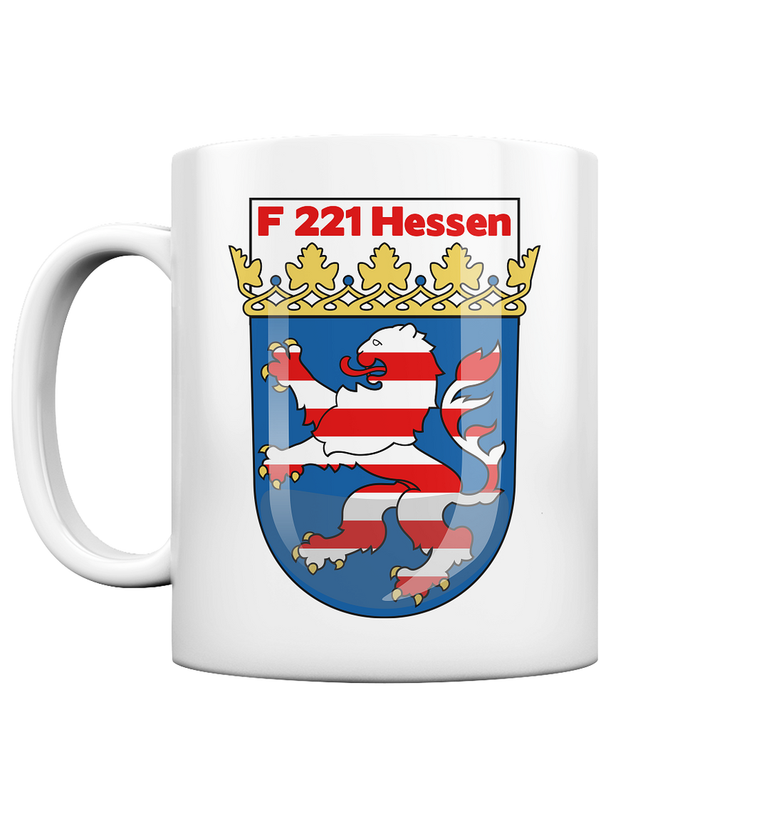 "F221 Hessen" - Tasse glossy