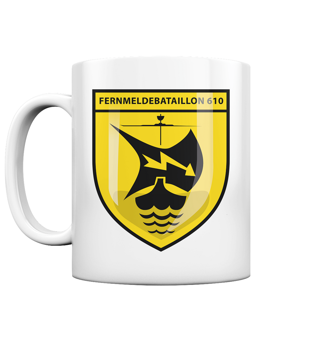 "Fernmeldebataillon 610" - Tasse glossy