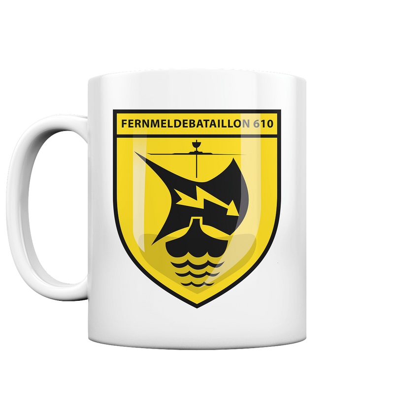 "Fernmeldebataillon 610" - Tasse glossy
