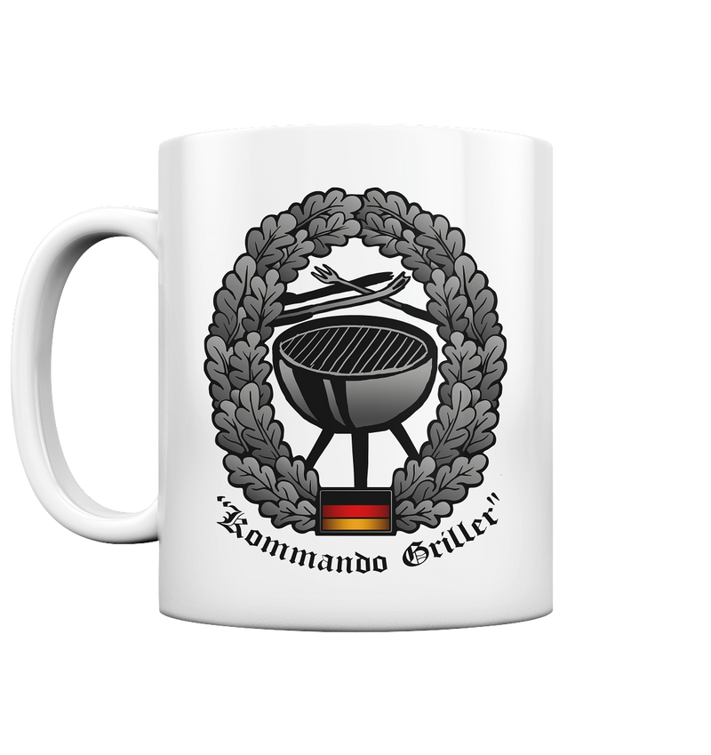 "Kommando Griller" - Tasse glossy