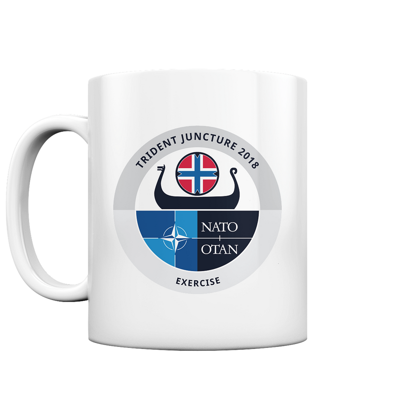 "Trident Juncture 2018" - Tasse glossy