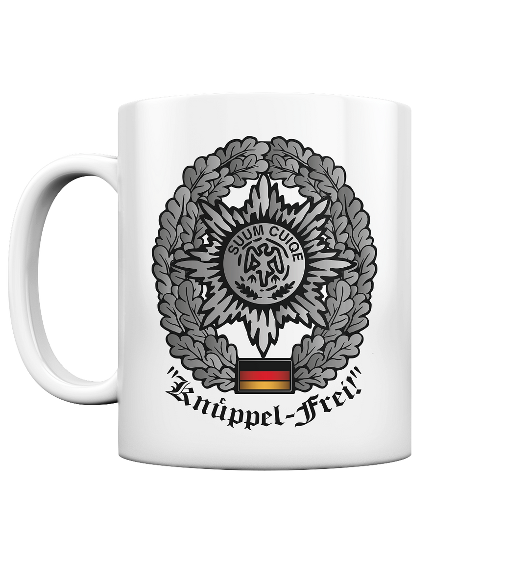 "Knüppel Frei!" - Tasse glossy