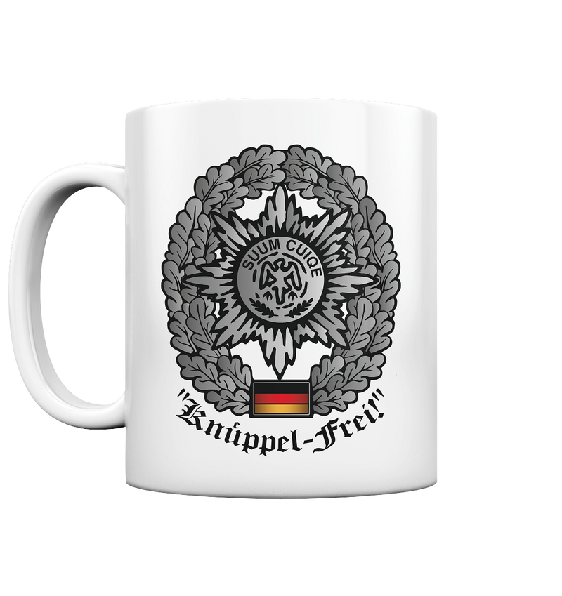 "Knüppel Frei!" - Tasse glossy