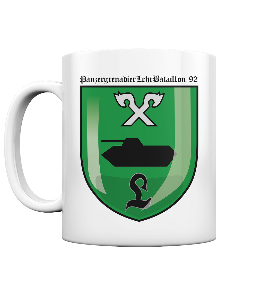 "PzGrenLehrBtl 92" - Tasse glossy