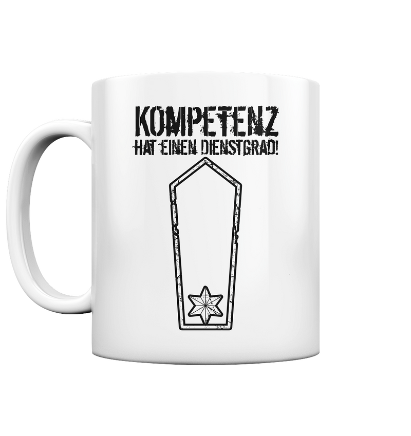 "Polizeikommissar" - Tasse glossy
