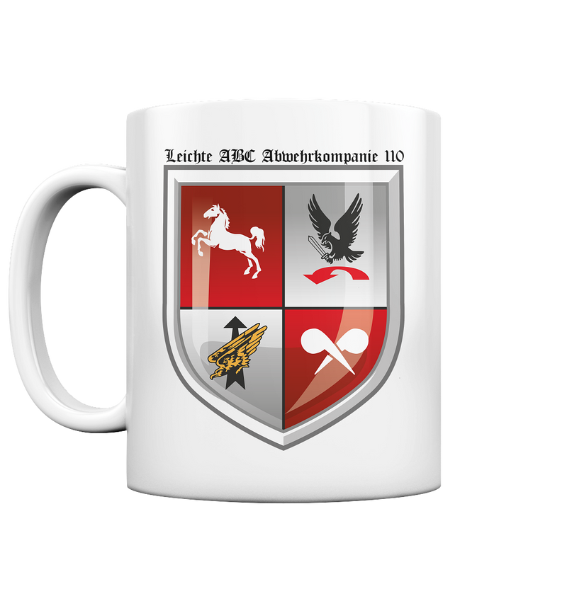 "ABC Abwehr Kp 110" - Tasse glossy