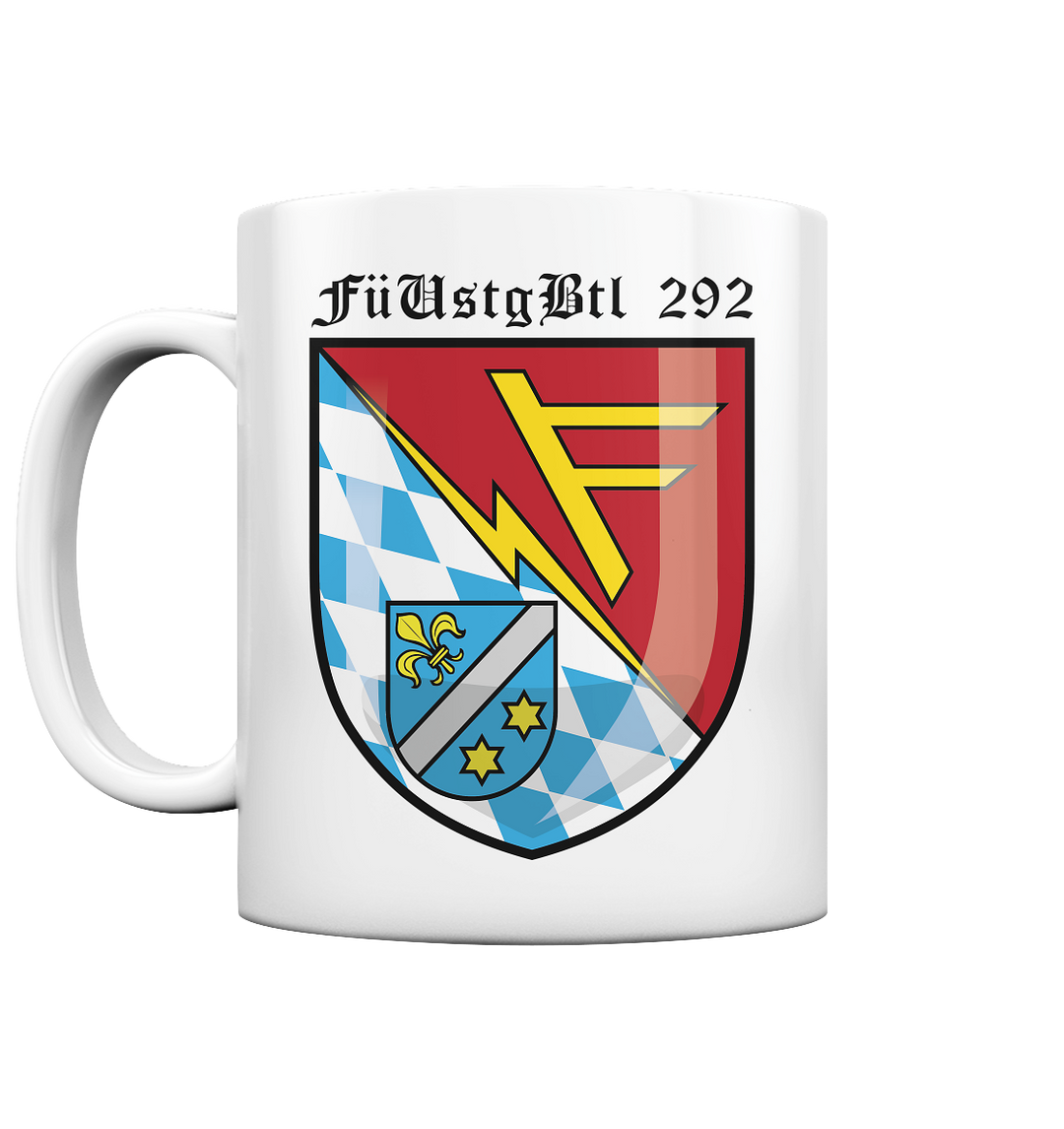 "Führungsunterstützungsbataillon 292" - Tasse glossy