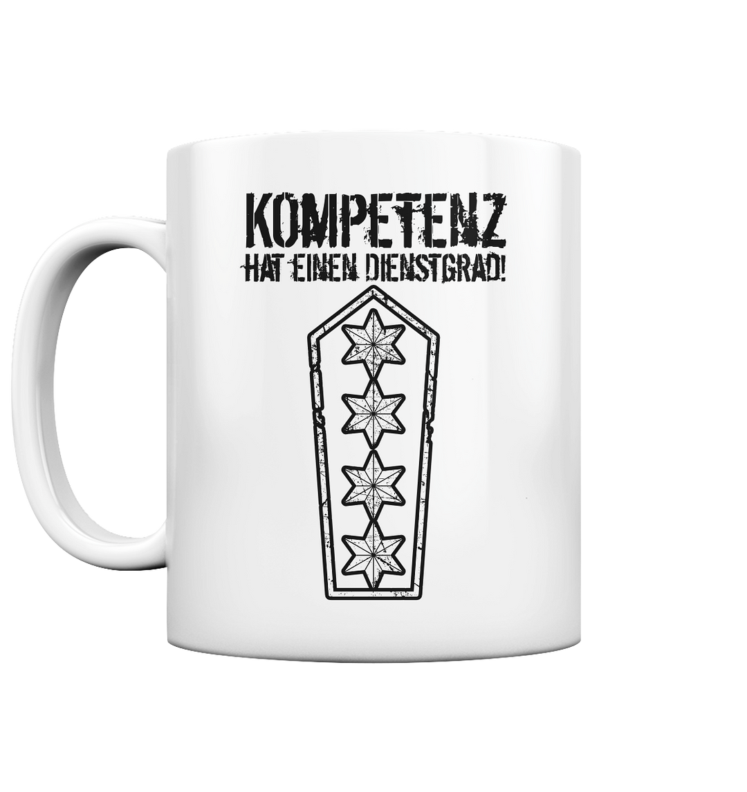 "Polizeihauptkommissar" (A12) - Tasse glossy