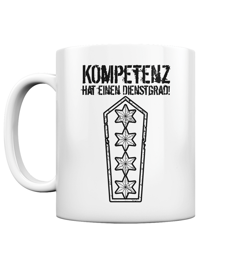 "Polizeihauptkommissar" (A12) - Tasse glossy