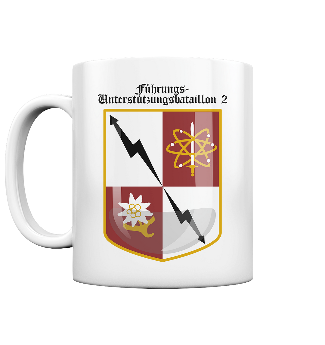 "Führungsunterstützungsbataillon 2" - Tasse glossy