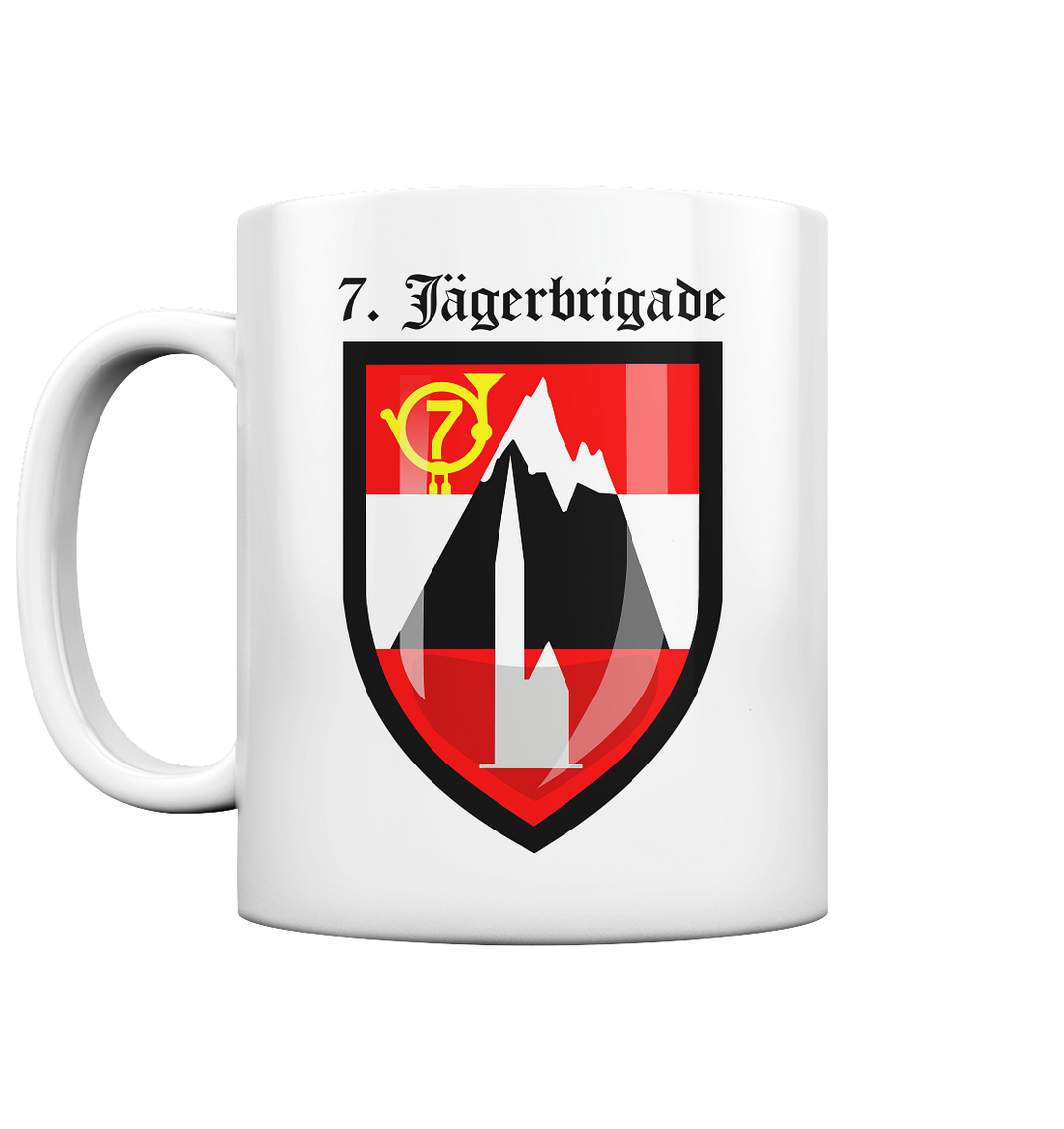 "7. Jägerbrigade" - Tasse glossy