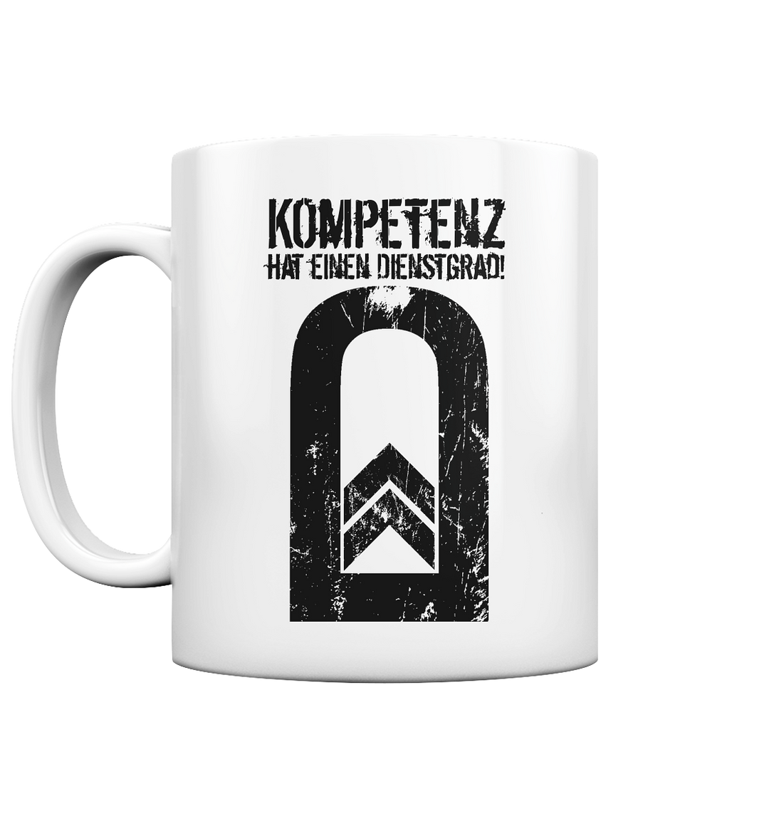 "Oberfeldwebel" - Tasse glossy