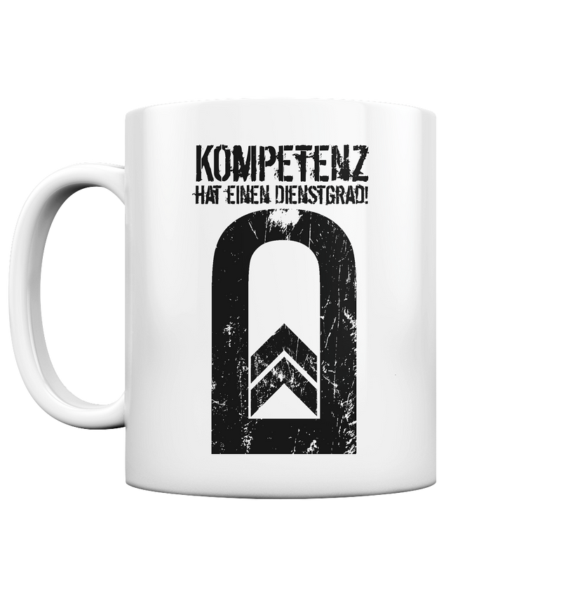 "Oberfeldwebel" - Tasse glossy