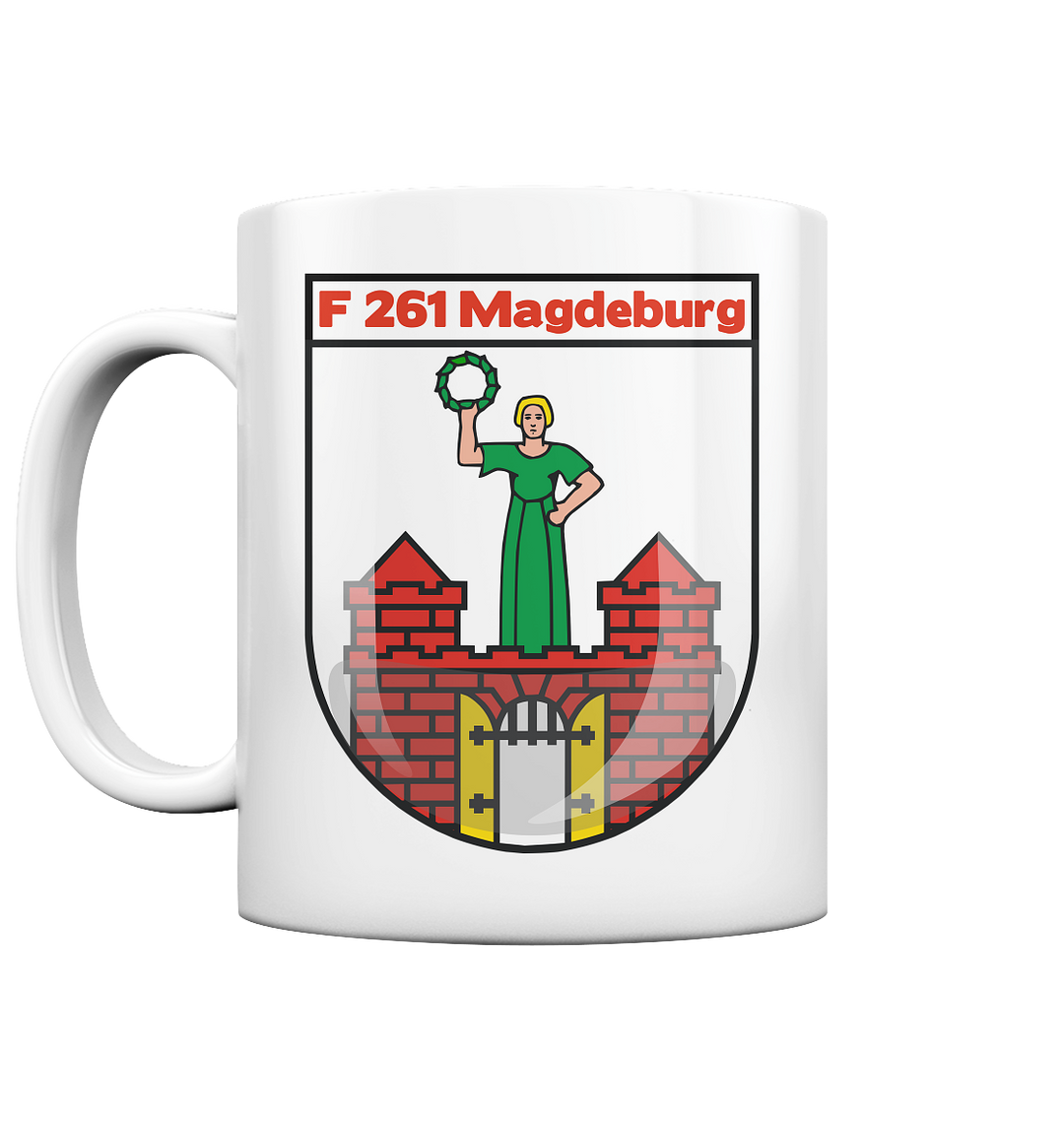 "F261 Magdeburg" - Tasse glossy