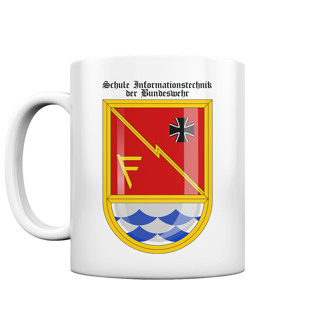 "Schule Informationstechnik der Bundeswehr" - Tasse glossy